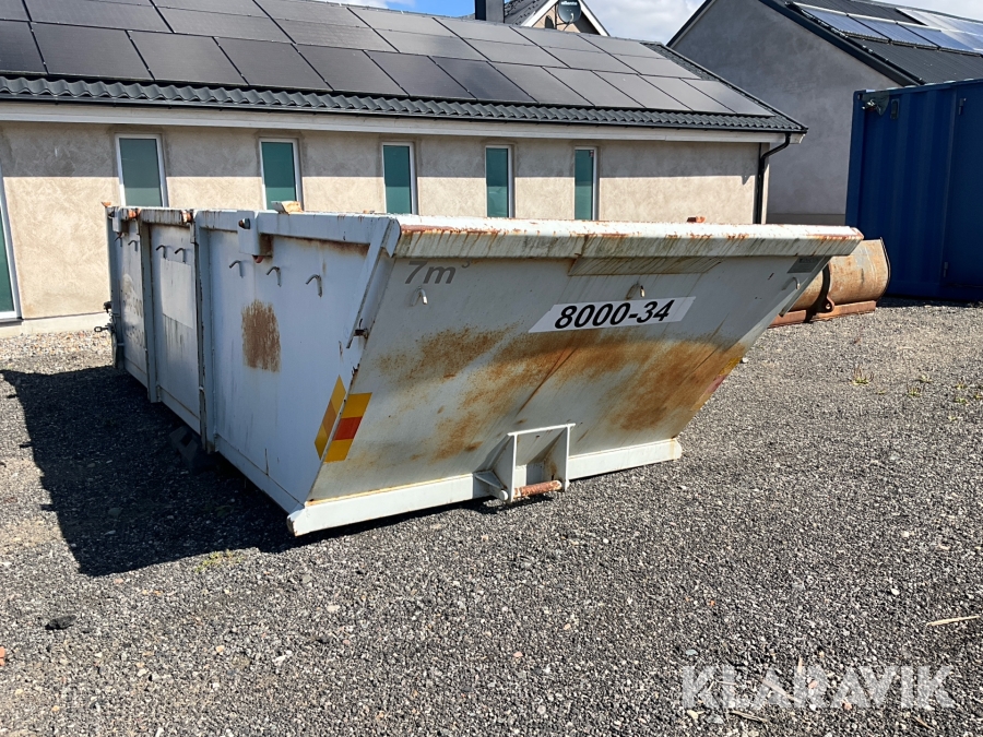 Liftdumpercontainer Dinacon 7 m3