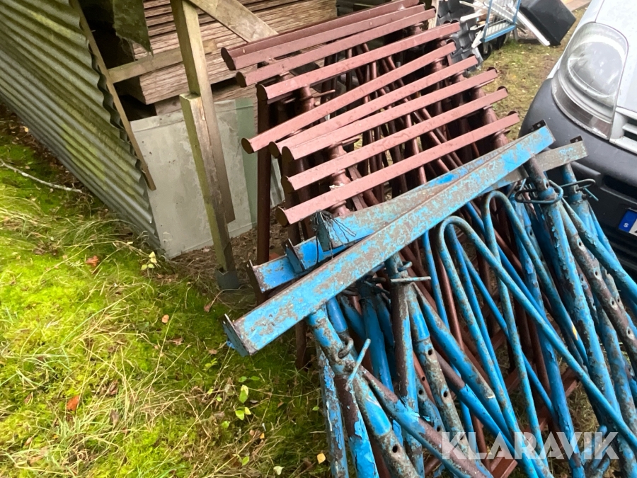 Byggställning/ bockar Muba F1,2 10+4 st
