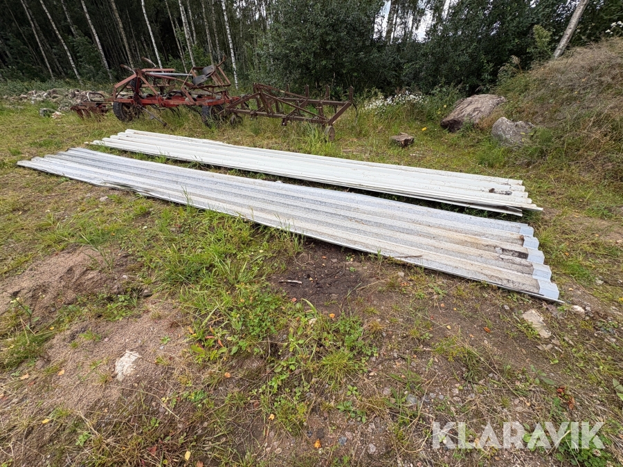 Takplåt 6st, 7.40m
