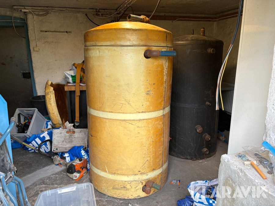 Ackumulatortank 500 liter med förådsberedare