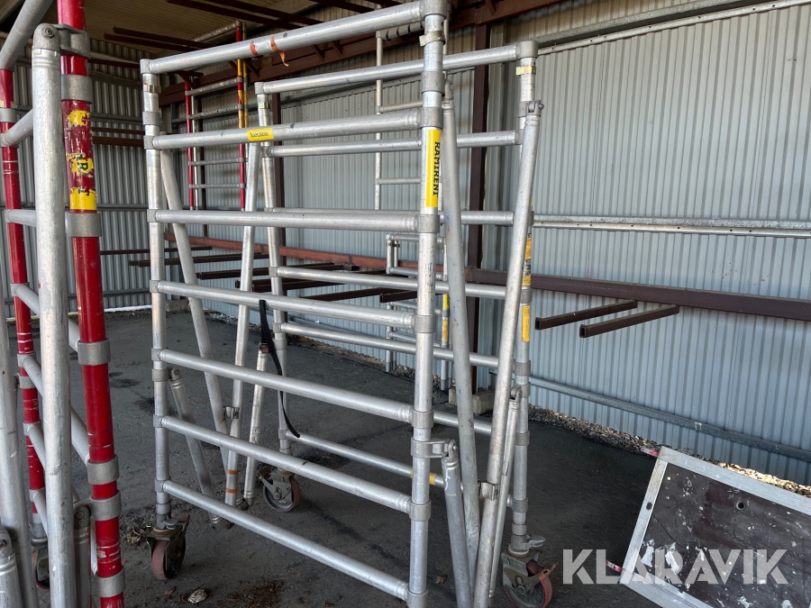 Aluminiumställning Instant Zip-up B=1.3 M 300