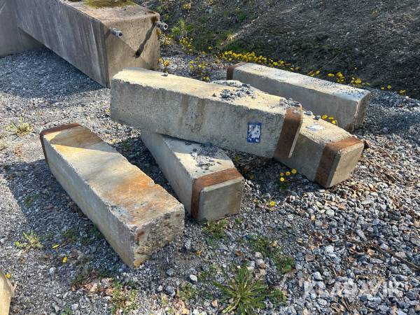 Betongfundament 5 st