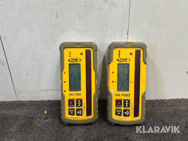 Lasermottagare Spectra HL750, HL700