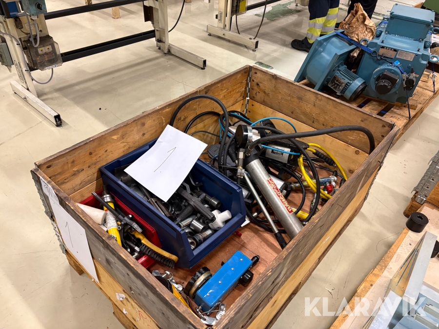 Hydraulverktyg parti