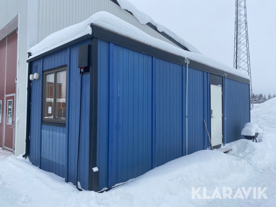 Rastbod med kontorsdel 