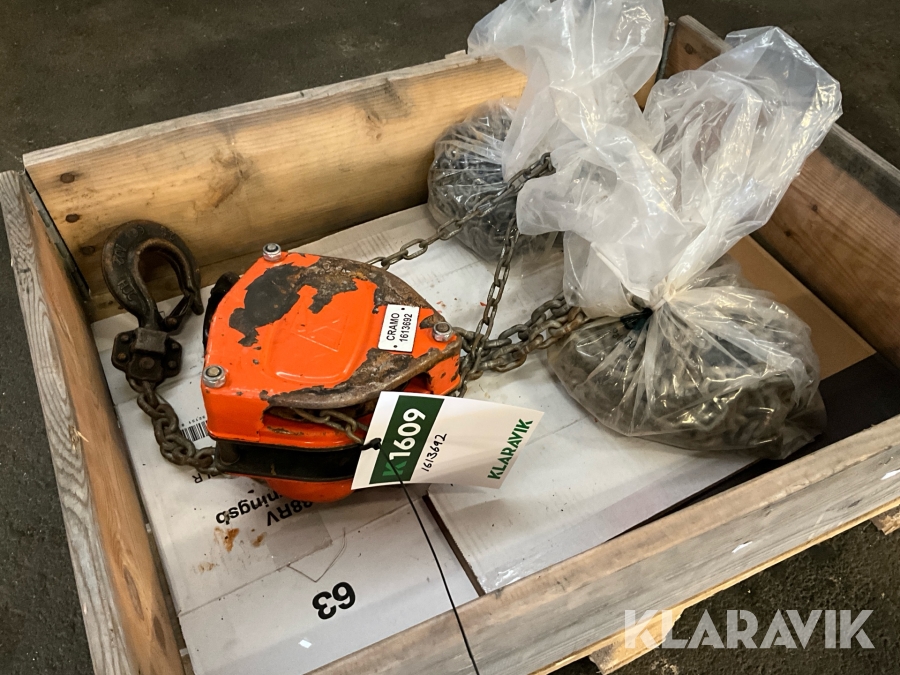 Lyftblock Tractel Tralift 2T