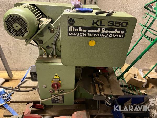 Stansmaskin/Press Mubea Muhr Und Bender KL350 35 Ton