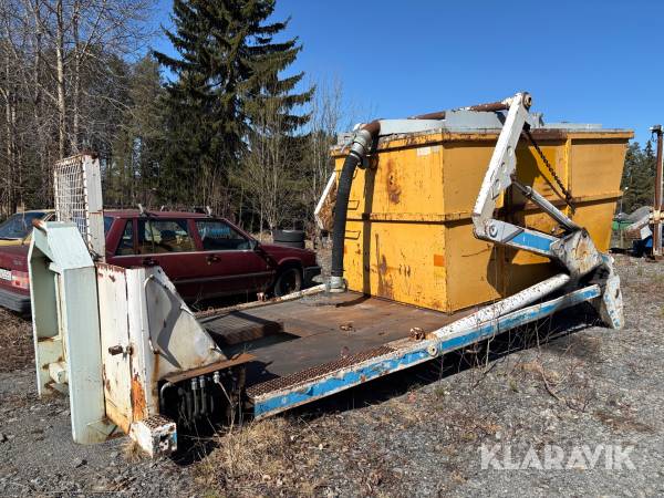 Liftdumperaggregat Joab HL18US-SP för lastväxlare