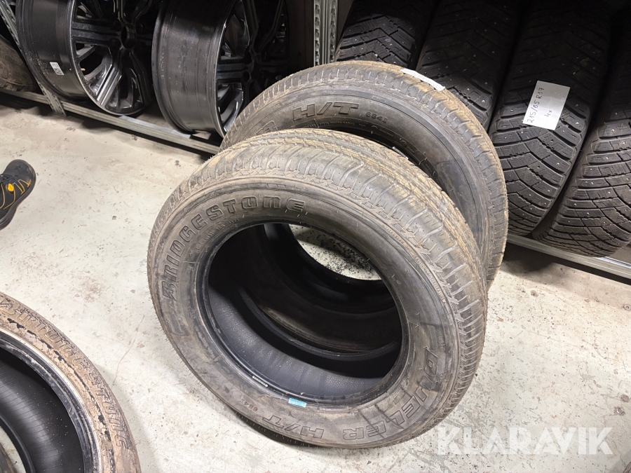 Pick-Up däck 265/60-18 Bridgestone Dueller H/T 4st