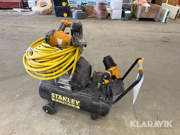 Kit med kompressor och spikpistoler Stanley & Bostitch