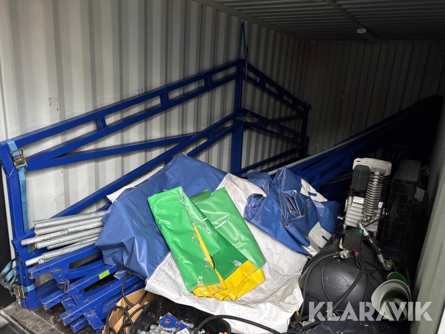 Ställning till tältkonstruktion