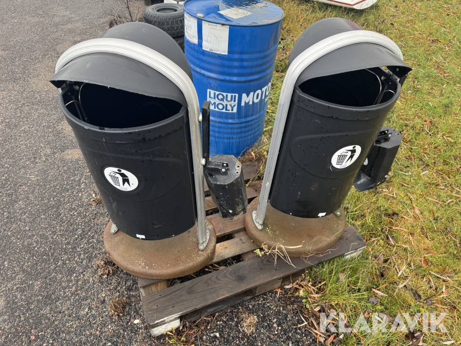 Papperskorg Hags Ellipse 60L