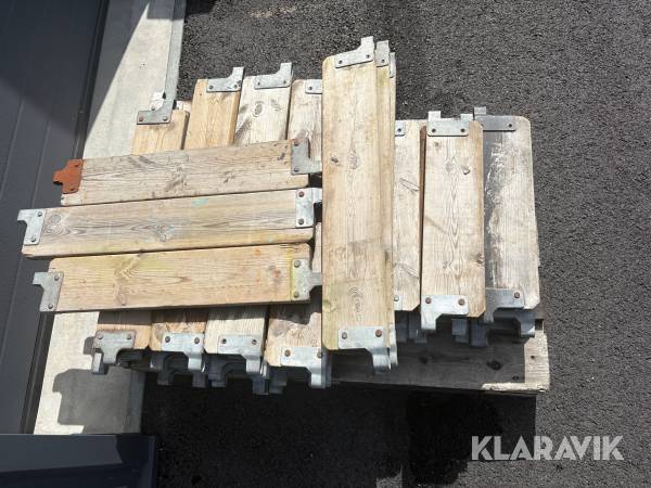 Ställningsmaterial Monzon Sparkbrädor metriskt