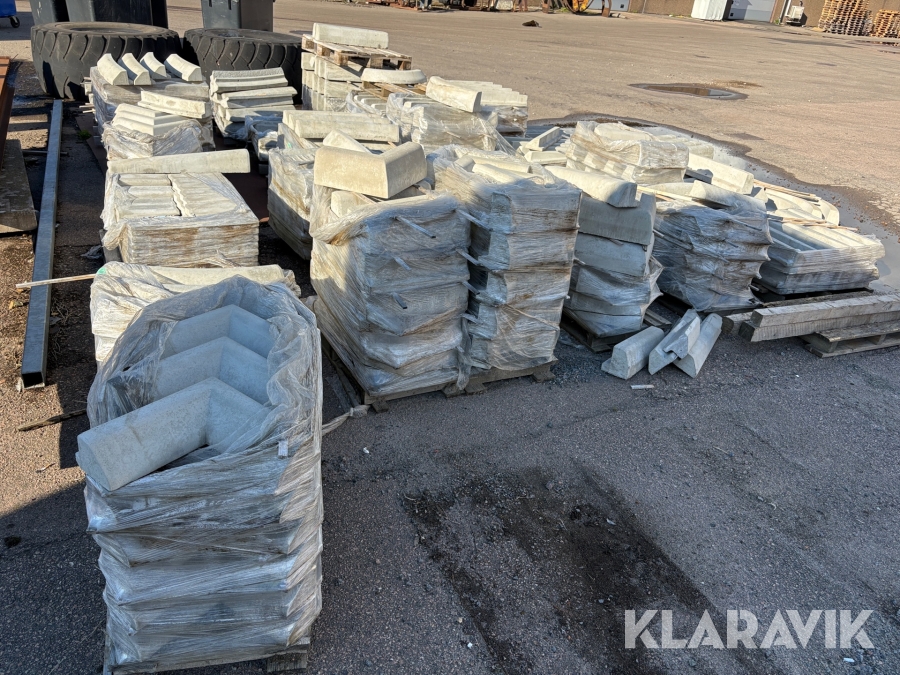 Kantsten betong parti