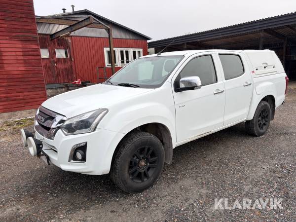 Pickup Isuzu D-Max Crew Cab 1.9 4WD Automatisk, 163 hk med flakkåpa