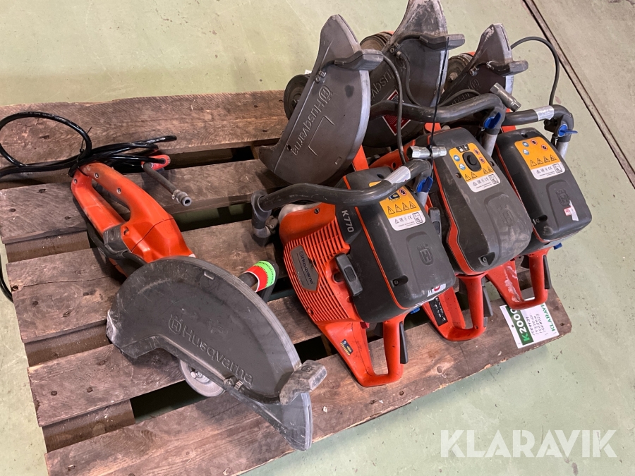 Kapmaskin 4st Husqvarna K770, K4000, K970