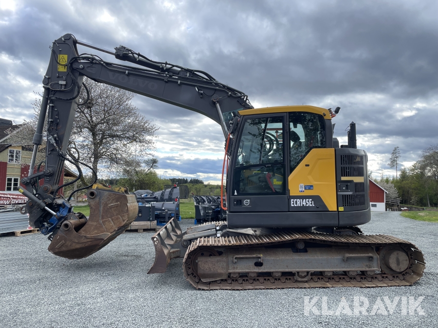 Grävmaskin Volvo ECR145EL Leica