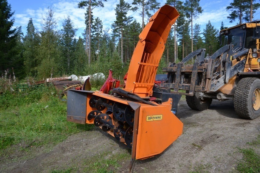Hydrauldriven Snöfräs
