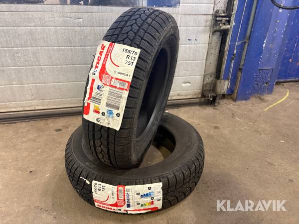 Vinterdäck Tigar Winter 155/70R13 2 st