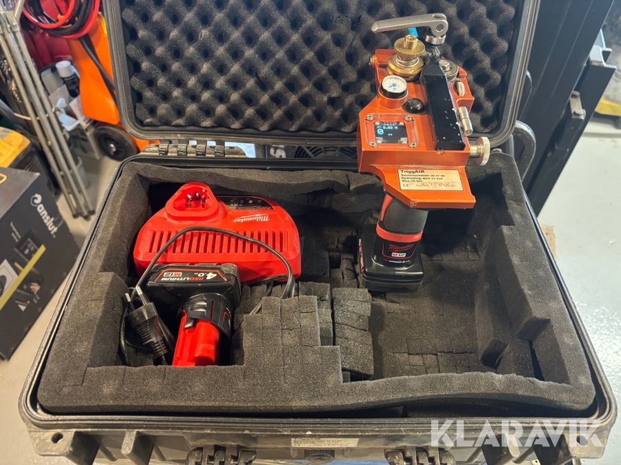 Fiberblåsmaskin Jetting TriggAIR