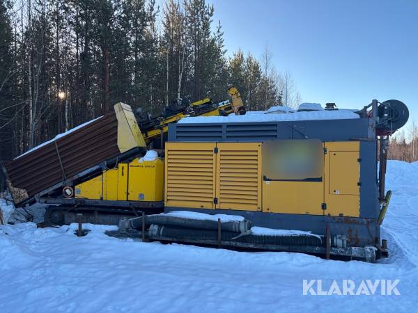 Borrigg WellDrill 30/50 CR & kompressor Atlas Copco XRYS577CD på lastväxlarram