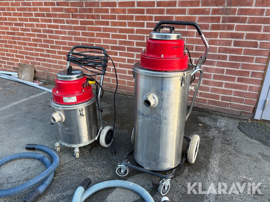 Våtsug Pullman Ermator / Husqvarna W70P / W250P 2 st