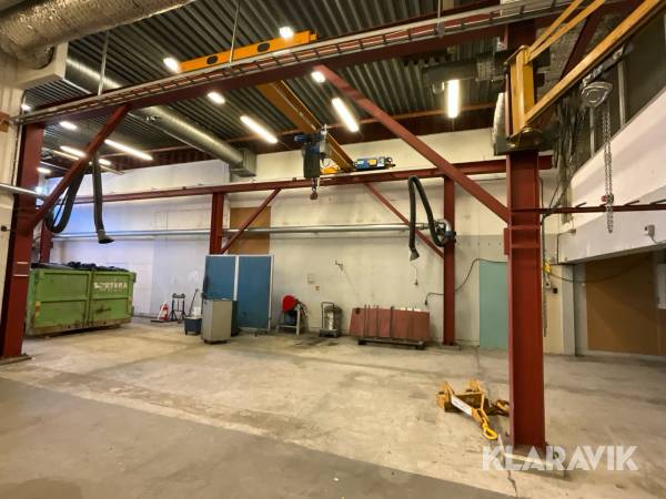 Travers Abus 3,2t inkl pelare och balkar