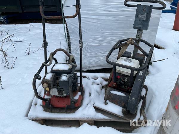 Markvibratorer Dynapac LF130 LF140 2st