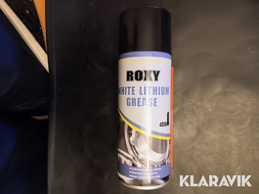 Vitt Litiumfett Roxy Spray 450ml 24st