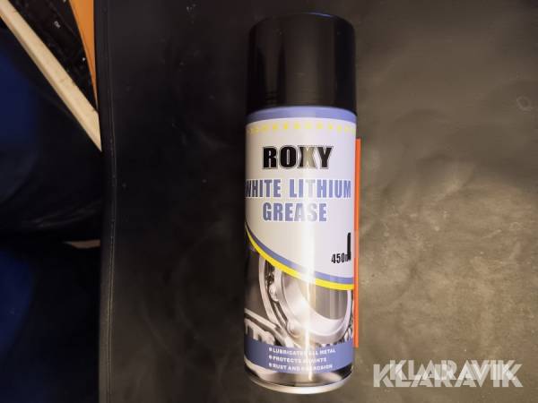 Vitt Litiumfett Roxy Spray 450ml 24st