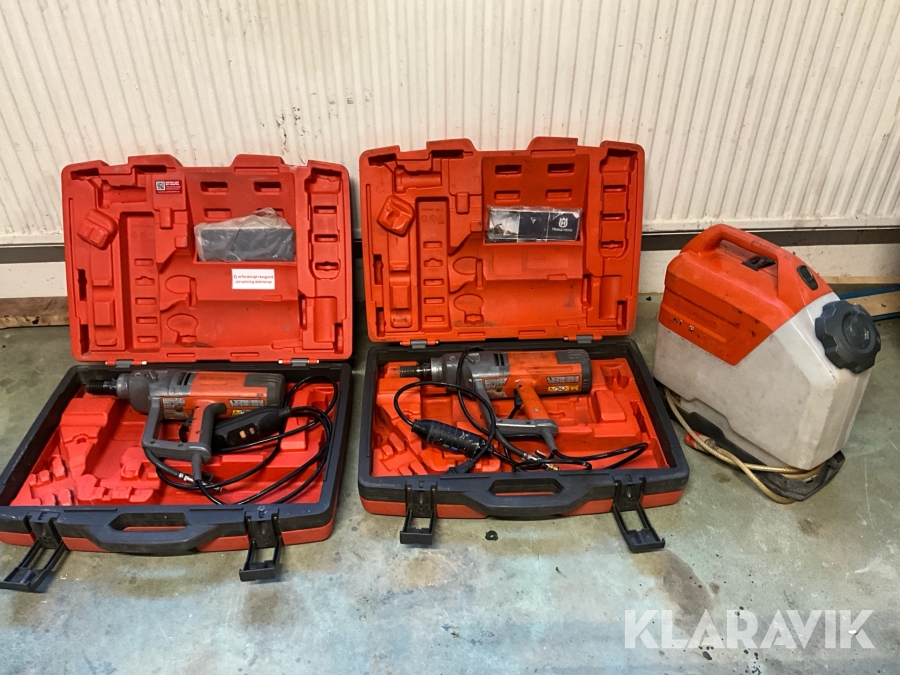 Kärnborrmaskin, vattentank Husqvarna DM230, WT 15