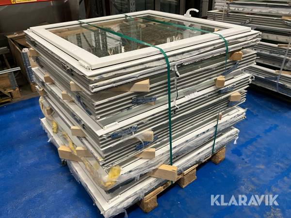 Plastfönster 6st 1180x1180