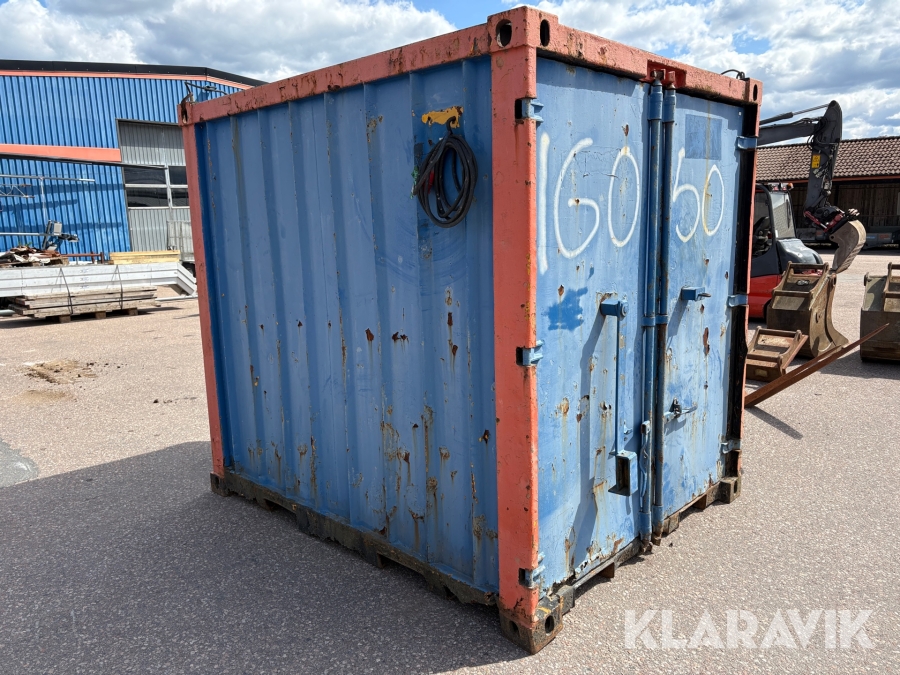 Container isolerad