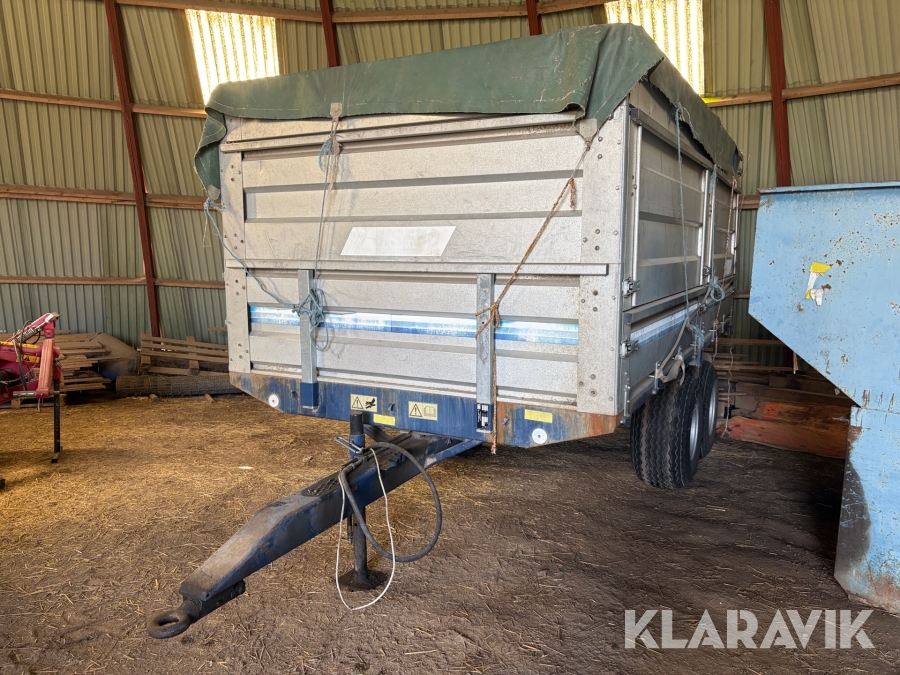 Spannmålsvagn / tippkärra Husqvarna Gisebo TK912UB