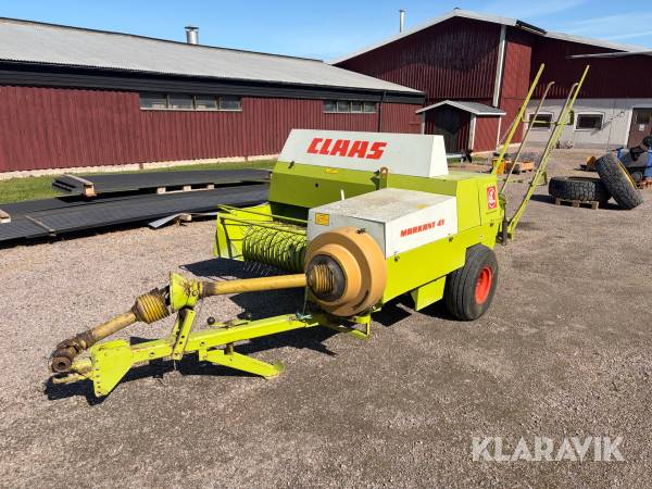 Hårdbalspress Claas Markant 41