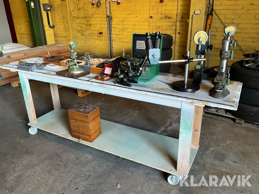 Mätinstrument för metalltillverkning och avsyning