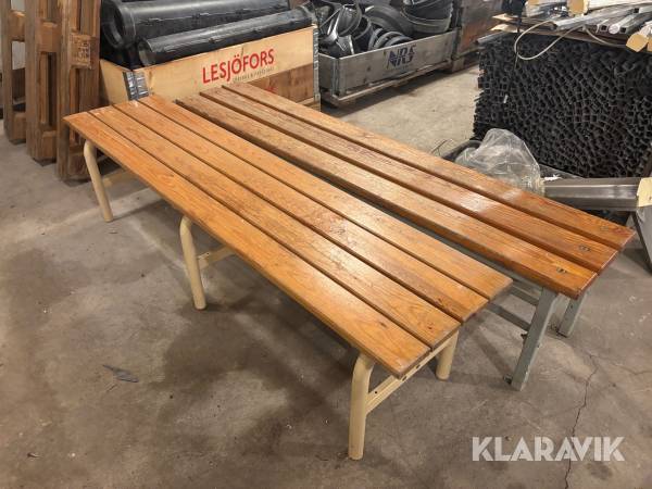 Bänkar 2st