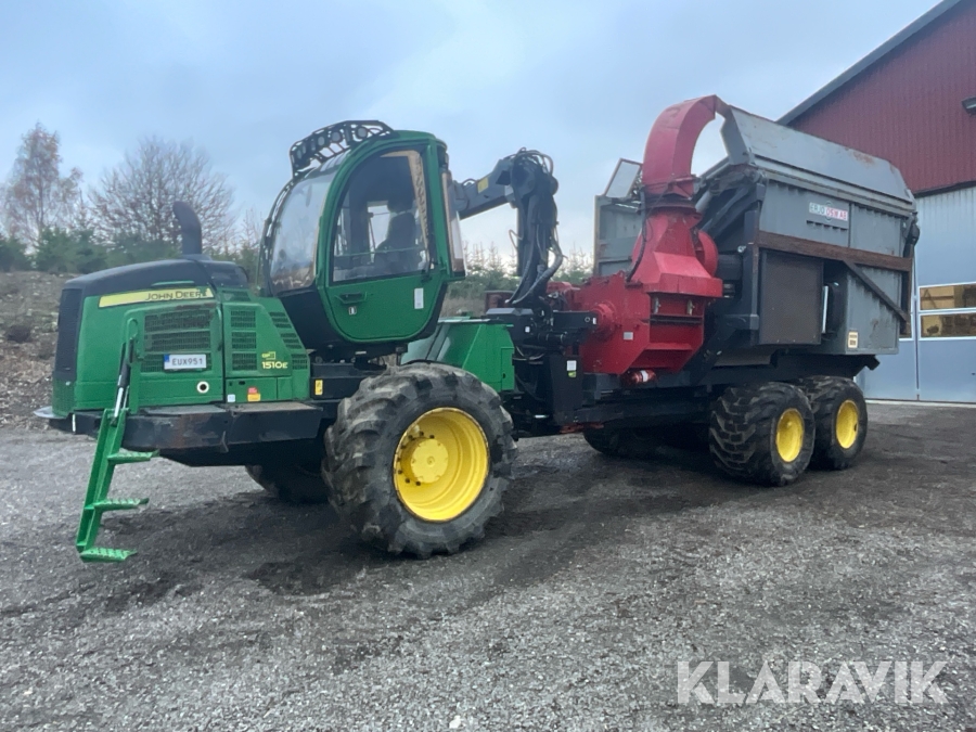 Flishugg John Deere 1510E med Erjo 9/93  RC hugg