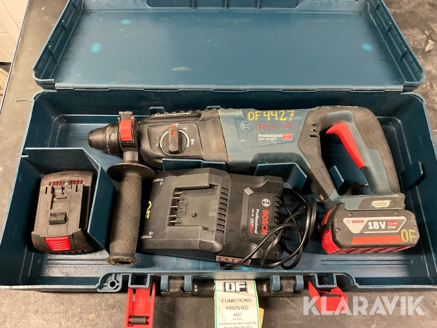 Borrhammare Bosch GBH 18V-26D