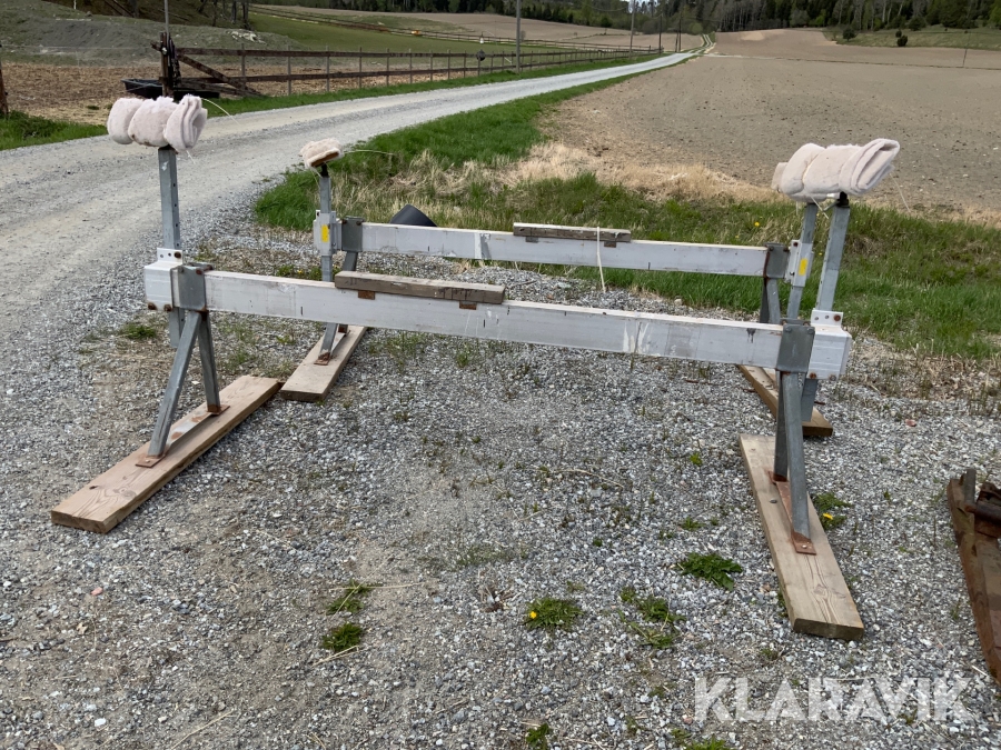 Båtbockar i aluminium 2st