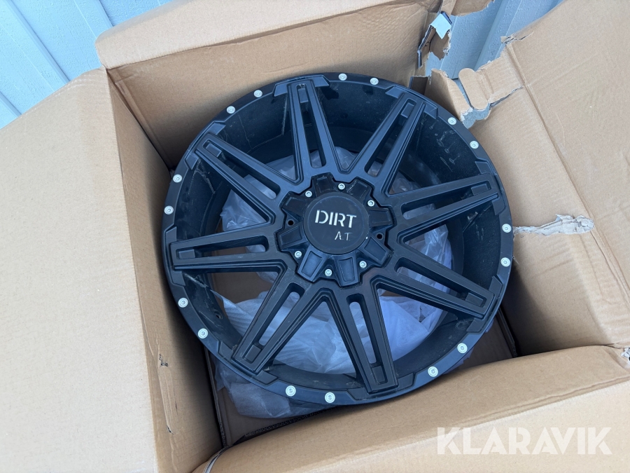 Fälgar Dirt At 20x9 tum 2st