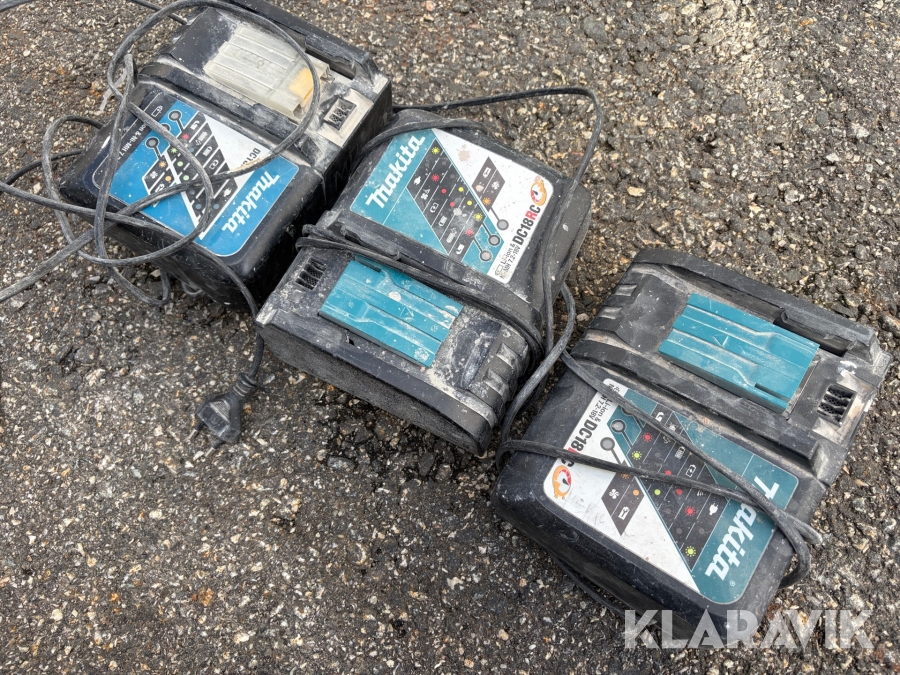 Laddare Makita DC18RC 3st