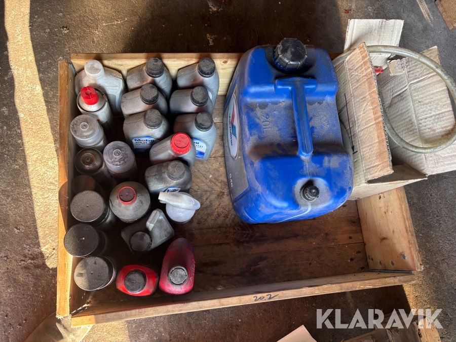 Pall med oljor Mobil / Valvoline 25 enheter