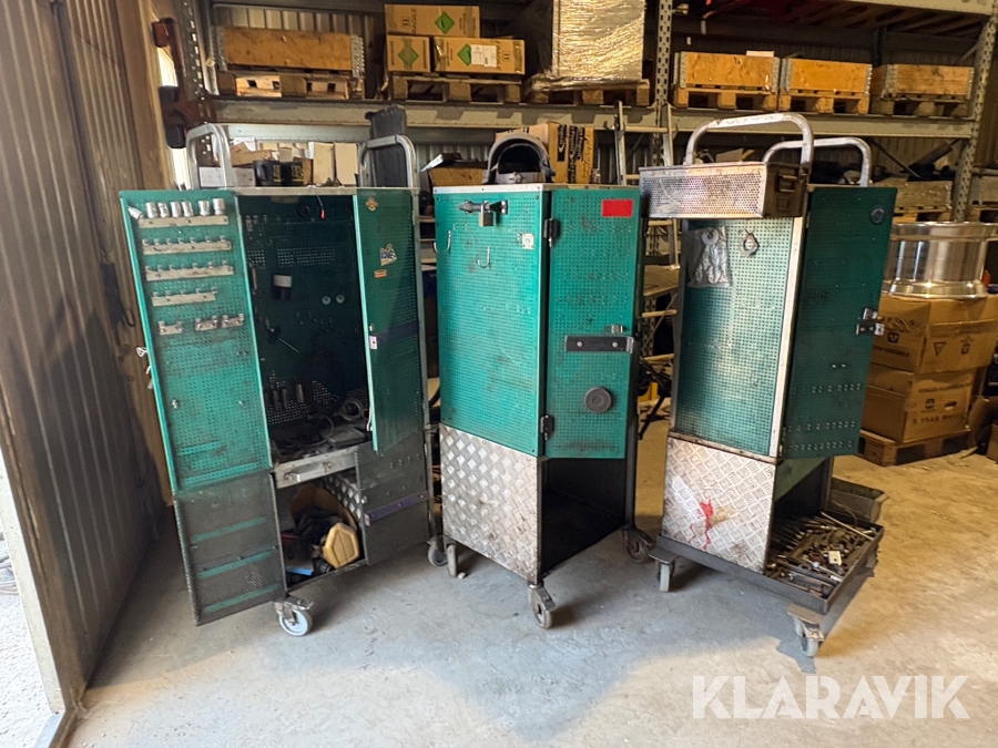 Verktygsskåp Kamasa Tools 3st