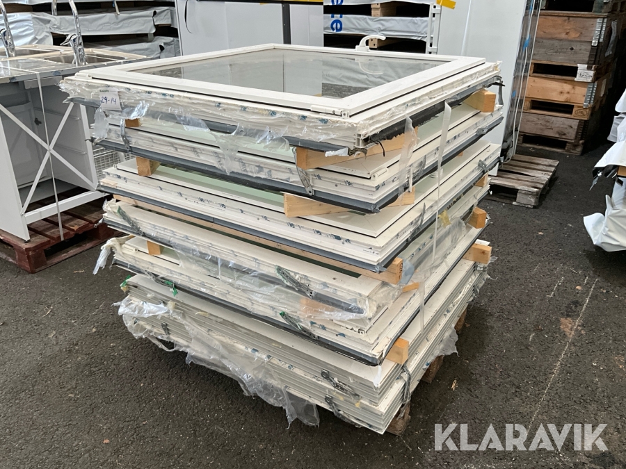 Plastfönster 7st
