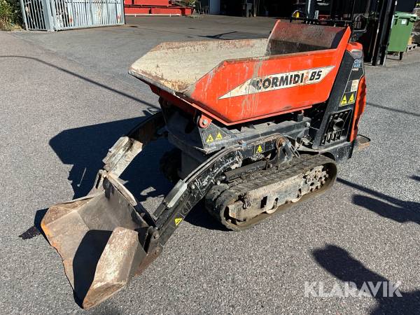 Självlastande minidumper Cormidi 85