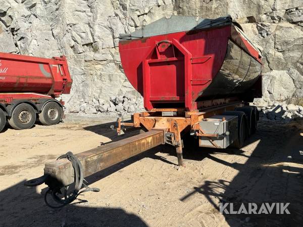 Lastväxlarkärra Norslep PHV-24KT med asfaltsbalja