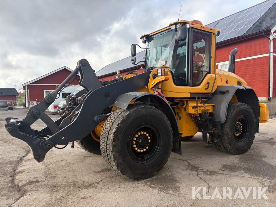 Hjullastare Volvo L70G Med Planerskopa