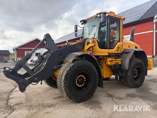 Hjullastare Volvo L70G Med Planerskopa