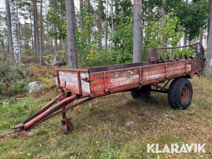 Gödselspridare Tive Combivogn 3T